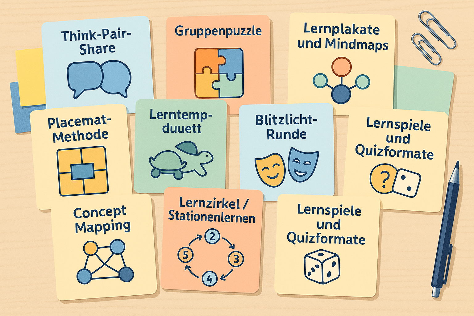 Methodenkoffer für Lehrer: Die 10 besten Methoden für aktiven Unterricht