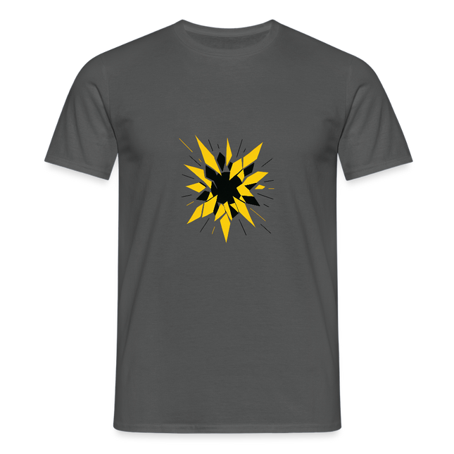 Radioactive Fragmentation – Ordnung im Zerfall - Männer T-Shirt - Anthrazit