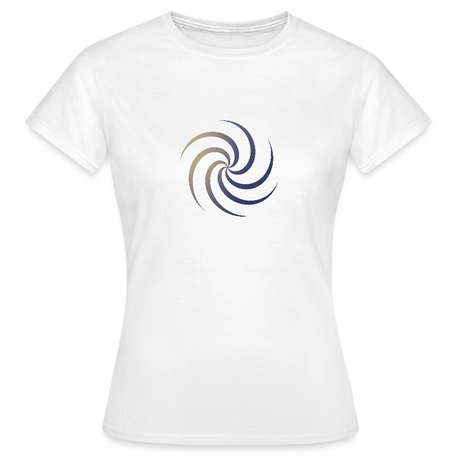 Spiral Geometry – Ordnung im Kosmos - Frauen T-Shirt - Weiß