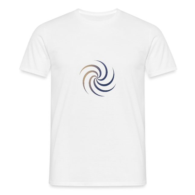 Spiral Geometry – Ordnung im Kosmos - Männer T-Shirt - Weiß