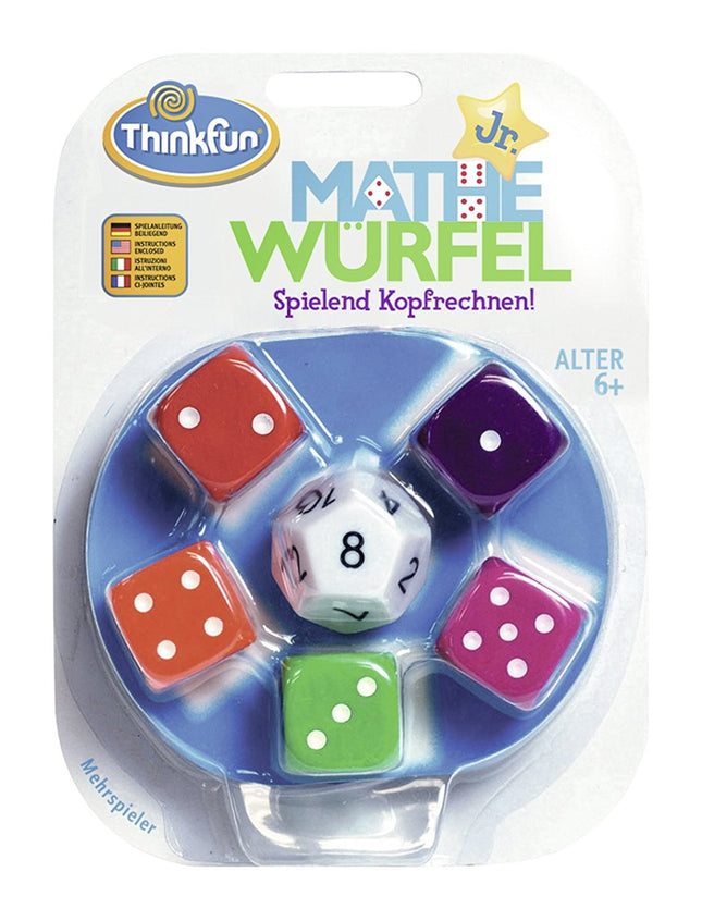 ThinkFun Mathe Würfel Junior - Lernspiel ab 6 Jahre