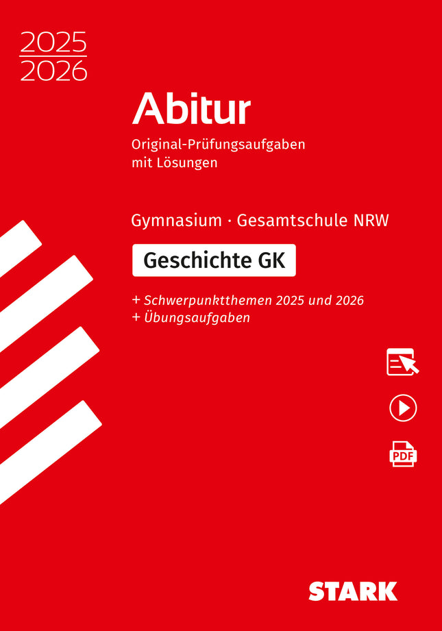 STARK Geschichte GK - Abitur 2025/2026 NRW - Prüfungsvorbereitung