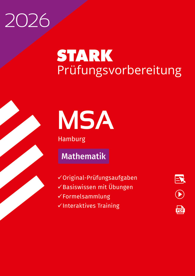 STARK Mathematik - MSA 2026 Hamburg - Prüfungsvorbereitung