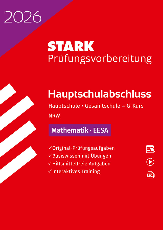 STARK Mathematik G-Kurs - Hauptschulabschluss (EESA) 2026 NRW - Prüfungsvorbereitung