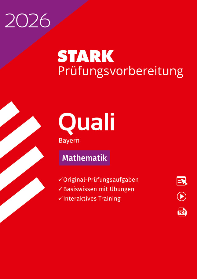 STARK Mathematik 9. Klasse - Quali Mittelschule 2026 Bayern - Prüfungsvorbereitung
