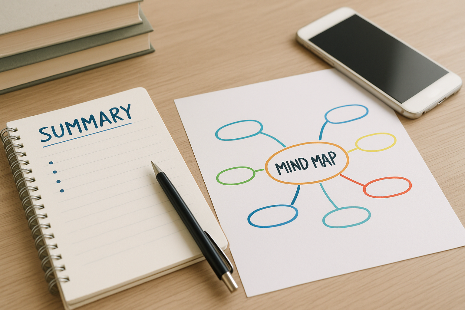 Zusammenfassungen & Mindmaps: So bleibt Wissen wirklich hängen!