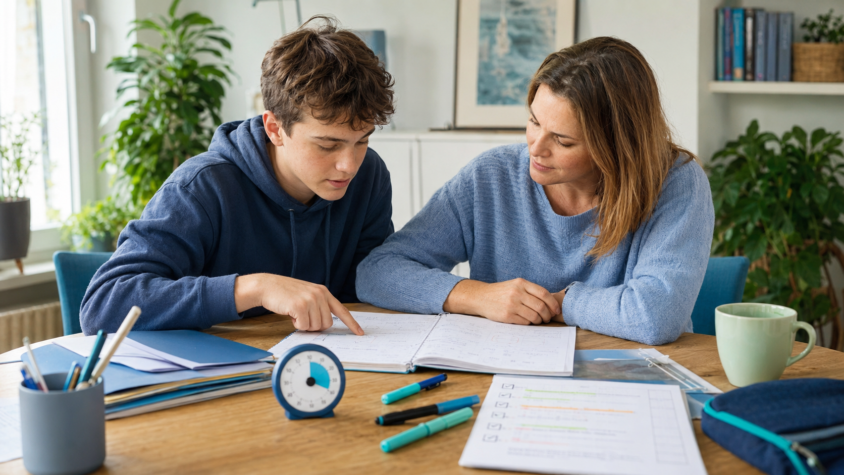 Lernlücken vor der Klassenarbeit erkennen: 30-Minuten-Check für Schüler und Eltern