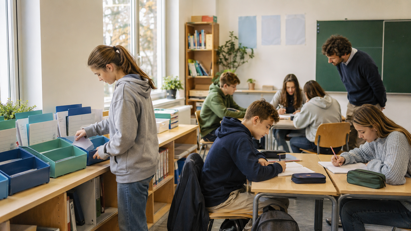 Lerntheke im Unterricht: Differenzieren ohne Materialchaos
