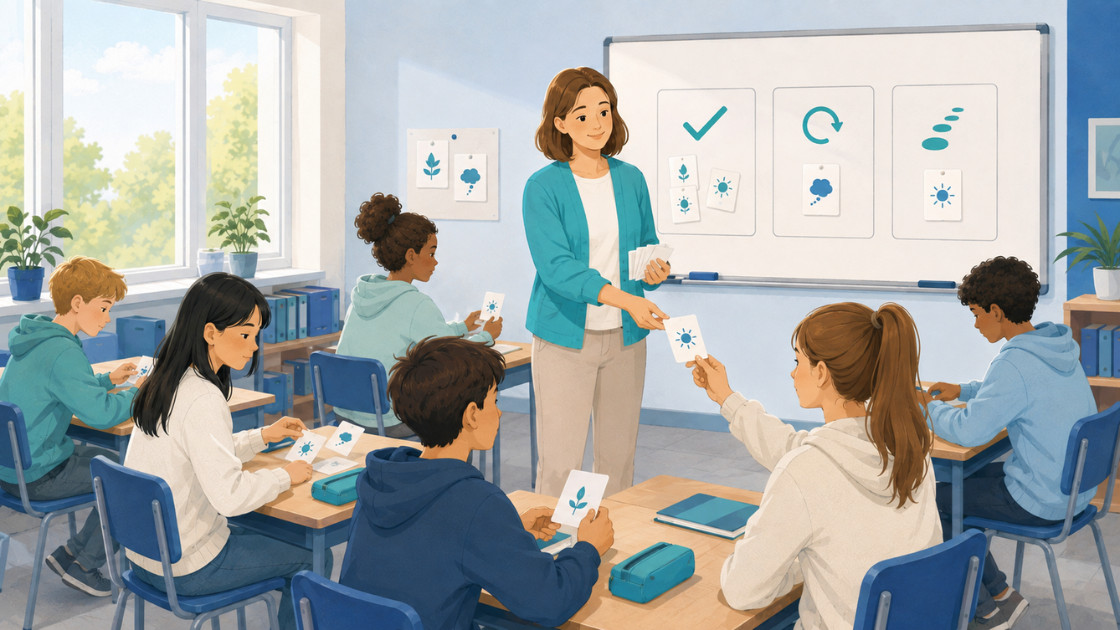 Kurze Lernchecks planen: Klassenarbeiten ohne Teststress vorbereiten