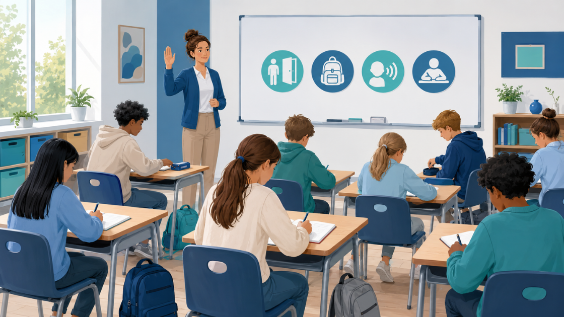 Arbeitsruhe zum Schulstart: Routinen für klaren Unterricht