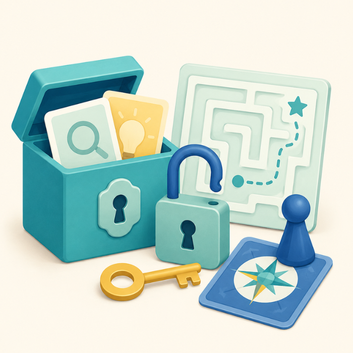 EXIT-Spiele und Escape-Room-Rätsel für zuhause