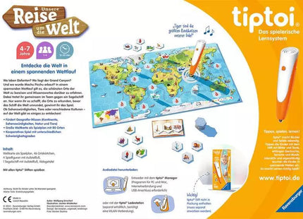 tiptoi Unsere Reise um die Welt – Lernspiel ab 4 Jahren – weitere Herstelleransicht