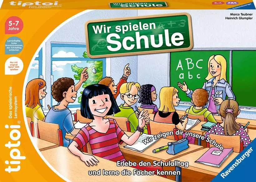 tiptoi Wir spielen Schule – Schulstart-Lernspiel ab 5 Jahren – Produktansicht