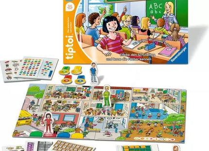 tiptoi Wir spielen Schule – Schulstart-Lernspiel ab 5 Jahren – Spielmaterial und Details