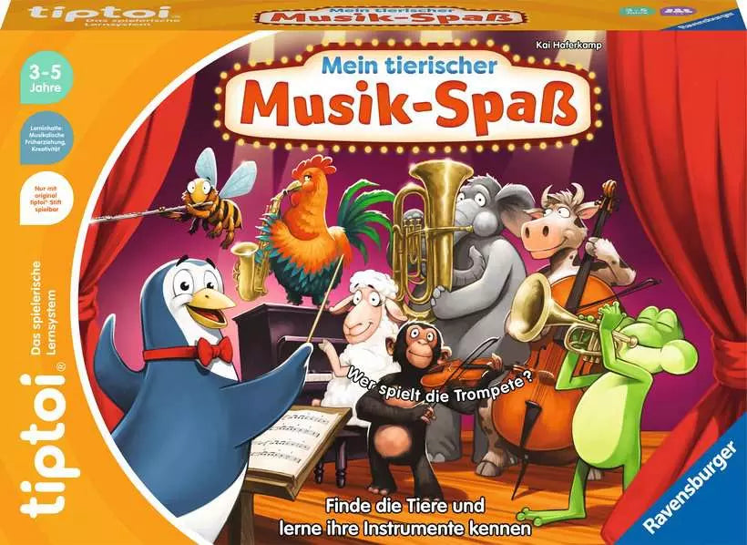 tiptoi Mein tierischer Musik-Spaß – Musikspiel ab 3 Jahren – Produktansicht