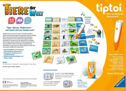 tiptoi Tiere der Welt – Tierwissen-Lernspiel ab 4 Jahren – weitere Herstelleransicht