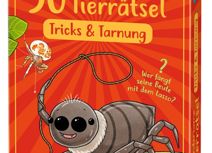 Expedition Natur – 50 wundersame Tierrätsel: Tricks und Tarnung – Originalschachtel des Tierrätsel-Kartensets