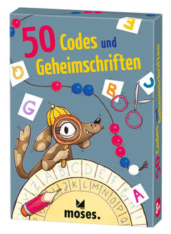50 Codes und Geheimschriften – Rätselkarten ab 8 Jahren