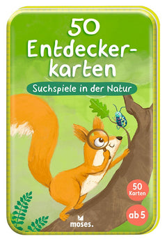 50 Entdeckerkarten – Suchspiele in der Natur