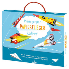 moses. Mein großer Papierflieger-Koffer – Falten und Fliegen