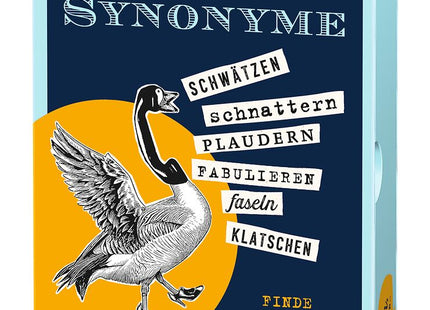 Das große Quiz der Synonyme – 75 Karten zum Wortschatz – Originalschachtel des Sprachquiz mit 75 Karten