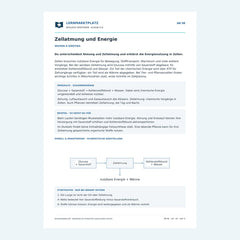 Zellatmung und Energie – kostenloses Biologie-Arbeitsblatt mit Lösungen (PDF)