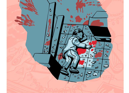 black stories junior – Auf heißer Spur – Illustrierte Beispielkarte mit Rätseltext