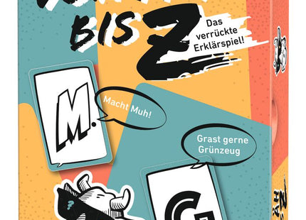 moses. Von Äh bis Z – Erklär- und Ratespiel – Originalverpackung des Erklär- und Ratespiels Von Äh bis Z