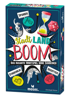 moses. Stadt, Land, Boom! – Wortspiel ohne Schreiben