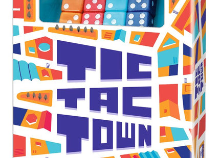 Tic Tac Town – Würfelspiel mit Zahlen und Strategie – Originalverpackung des Würfelspiels