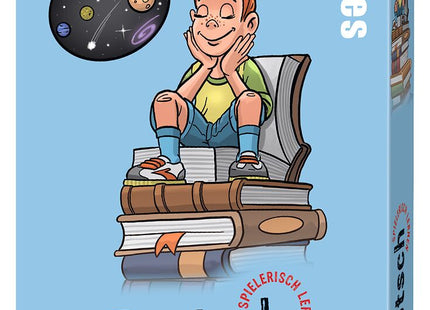 black stories junior – Spielerisch lernen Deutsch – Originalschachtel des Deutsch-Rätselspiels
