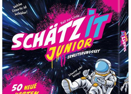 Schätz it Junior – Erweiterungsset mit 50 neuen Karten – Originalverpackung der Erweiterung mit 50 neuen Karten