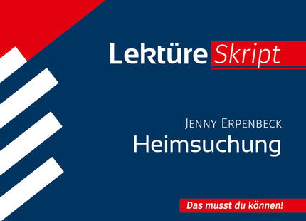 STARK Jenny Erpenbeck: Heimsuchung - Deutsch - LektüreSkript