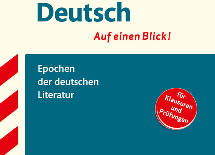 STARK Deutsch - Auf einen Blick! Gymnasium - Epochen der deutschen Literatur
