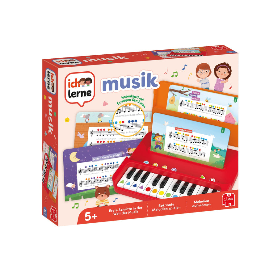 Jumbo Ich lerne Musik – Lernklavier im Koffer ab 5 Jahren – Verpackung