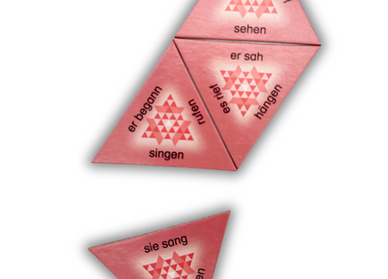SCHUBITRIX DaZ – Starke Verben spielerisch üben – Beispielkarten mit starken Verben im Präteritum