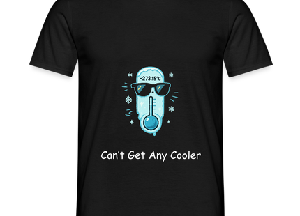 Absolute Zero — Can’t Get Any Cooler - Männer T-Shirt - Schwarz
