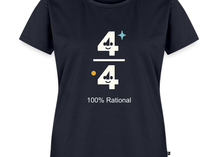 100% Rational - Frauen T-Shirt - Navy