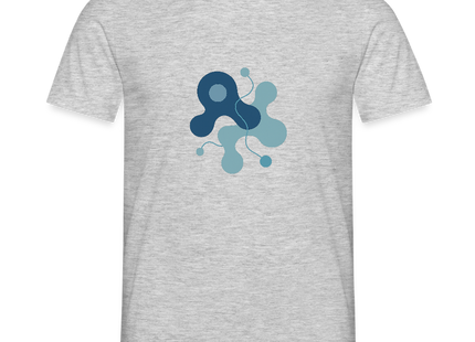 Organic Complexity – Die Form des Lebendigen - Männer T-Shirt - Grau meliert