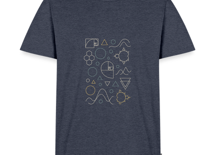 I See Patterns – Männer T-Shirt - Jeansblau 