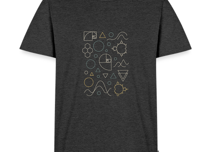 I See Patterns – Frauen T-Shirt - Anthrazit meliert
