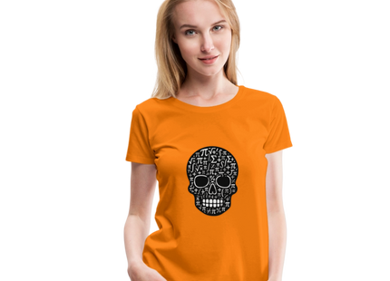 Math Kills - Frauen Premium T-Shirt - Orange