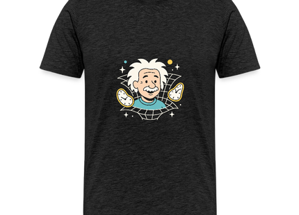 Physics — It’s All Relative – Einsteins Humor zum Anziehen - Männer Premium T-Shirt - Anthrazit