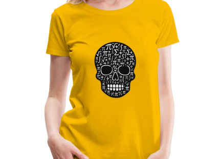 Math Kills - Frauen Premium T-Shirt - Sonnengelb