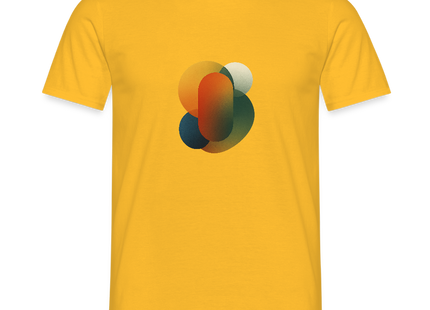 Color of Chemistry – Die Pigmente der Wissenschaft - Männer T-Shirt - Gelb