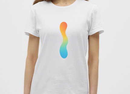 pH Gradient – Farbe als chemische Wahrheit - Frauen T-Shirt - Weiß