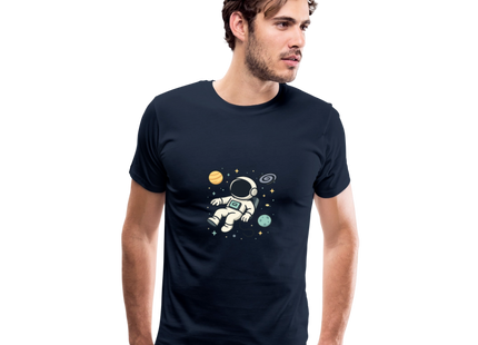 I Need Some Space – Physik trifft Weltraumhumor - Männer Premium T-Shirt - Navy