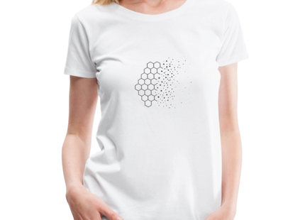 Entropy Drift – Ordnung, die entgleitet - Frauen Premium T-Shirt - Weiß