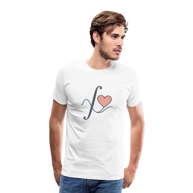 Integral of My Life – Männer Premium T-Shirt - Weiß