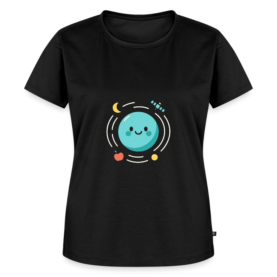 I’m Attractive (Gravitationally) – Physik-Flirt auf Nerd-Art - Frauen T-Shirt - Schwarz